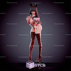 Rabbit Waitress STL Files
