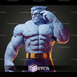 Beast in Glasses STL Files