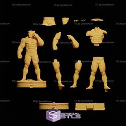 Beast in Glasses STL Files