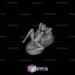 Arwen Lying STL Files Lord of the Ring