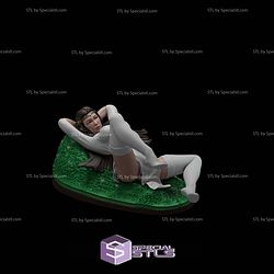 Arwen Lying STL Files Lord of the Ring