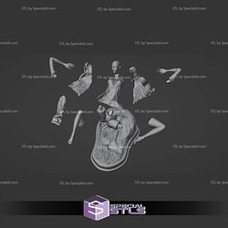 Arwen Lying STL Files Lord of the Ring