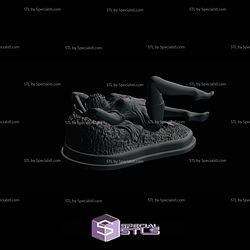 Arwen Lying STL Files Lord of the Ring