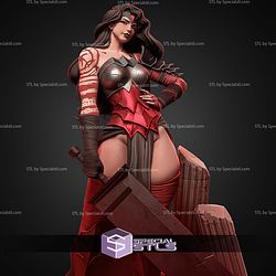 Absolute Wonder Woman 236mm STL Files