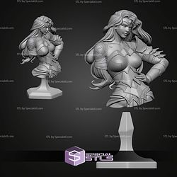 Absolute Wonder Woman Bust 113mm STL Files