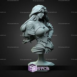 Absolute Wonder Woman Bust 113mm STL Files