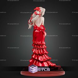 Aerith Gainsborough Red Dress STL Files