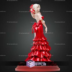 Aerith Gainsborough Red Dress STL Files