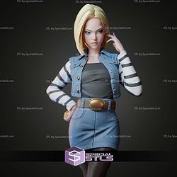 Android 18 Lazuli STL Files