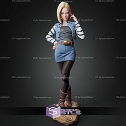 Android 18 Lazuli STL Files