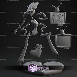 Angel Dust Hazbin Hotel STL Files