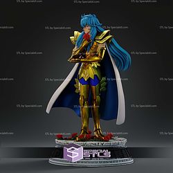 Aphrodite Of Pisces With Rose STL Files