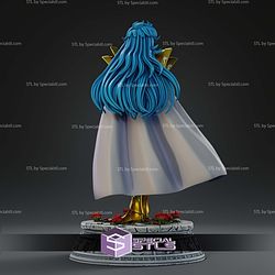 Aphrodite Of Pisces With Rose STL Files
