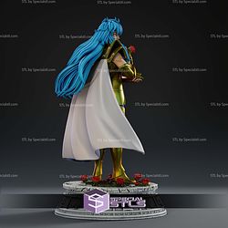 Aphrodite Of Pisces With Rose STL Files