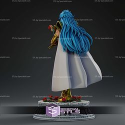 Aphrodite Of Pisces With Rose STL Files
