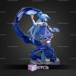 Aqua Konosuba 241mm STL Files