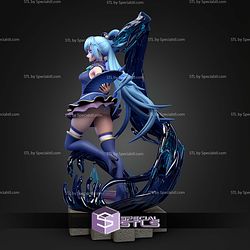 Aqua Konosuba 241mm STL Files