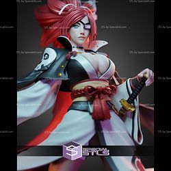 Baiken Samurai Sword STL Files