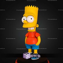 Bart Simpson Cartoon 51mm STL Files
