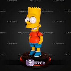 Bart Simpson Cartoon 51mm STL Files