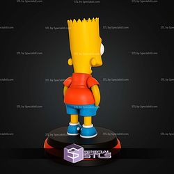 Bart Simpson Cartoon 51mm STL Files