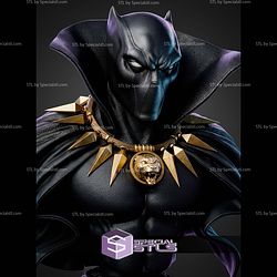 Black Panther Comics 380mm Portrait Bust STL Files