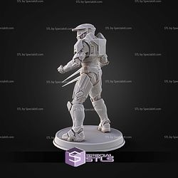 Campaign Evolved Master Chief Pose 2 STL Files