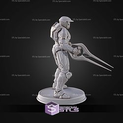 Campaign Evolved Master Chief Pose 2 STL Files