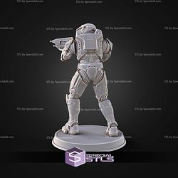 Campaign Evolved Master Chief Pose 3 STL Files