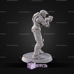 Campaign Evolved Master Chief Pose 3 STL Files