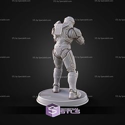 Campaign Evolved Master Chief Pose 3 STL Files
