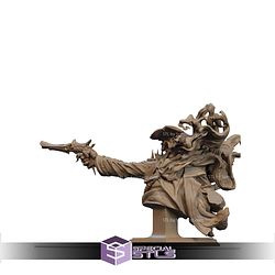Carter Slade Caretaker Ghost Rider Bust STL Files
