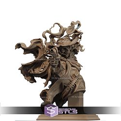 Carter Slade Caretaker Ghost Rider Bust STL Files