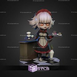 Cat Maid Chibi STL Files