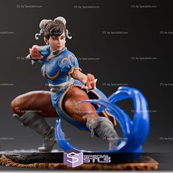 Chun Li Fun Warrior Diorama STL Files