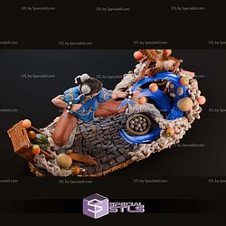 Chun Li Fun Warrior Diorama STL Files