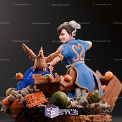 Chun Li Fun Warrior Diorama STL Files