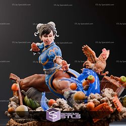 Chun Li Fun Warrior Diorama STL Files