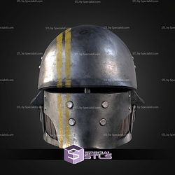 Cosplay STL Files Hell Divers 2 Bulwark Helmet