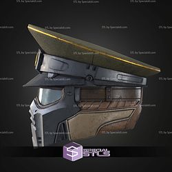 Cosplay STL Files Hell Divers 2 Commandant Helmet