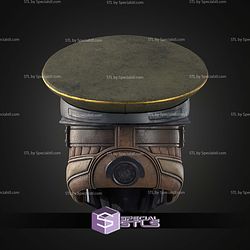 Cosplay STL Files Hell Divers 2 Commandant Helmet