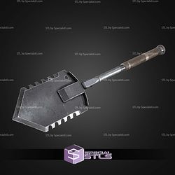 Cosplay STL Files Hell Divers 2 Entrenchment Tool