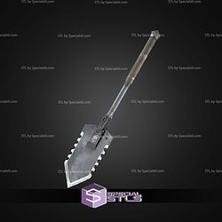 Cosplay STL Files Hell Divers 2 Entrenchment Tool