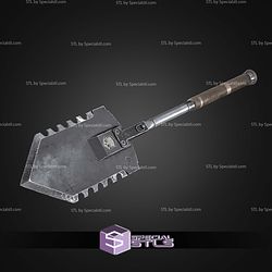 Cosplay STL Files Hell Divers 2 Entrenchment Tool
