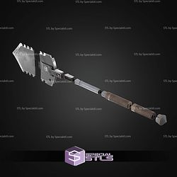 Cosplay STL Files Hell Divers 2 Entrenchment Tool