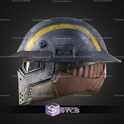 Cosplay STL Files Hell Divers 2 Sapper Helmet