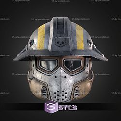 Cosplay STL Files Hell Divers 2 Sapper Helmet
