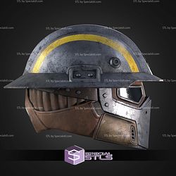Cosplay STL Files Hell Divers 2 Sapper Helmet