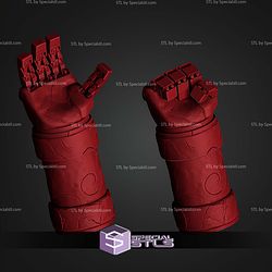 Cosplay STL Files Hellboy Hand Doom Moving Fingers