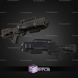 Cosplay STL Files Kuruks Blaster Knights of Ren